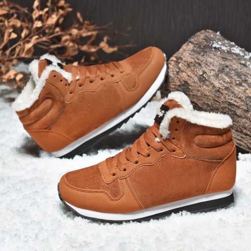 main image5Women Boots Comfortable Winter Shoes Women Boots Warm Winter Sneakers Snow Boots Waterproof Winter Unisex Ankle
