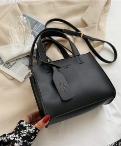 variant image0Soft PU Leather Crossbody Bags for Women 2021 New Solid Color Simple Shoulder Purses Female Brand
