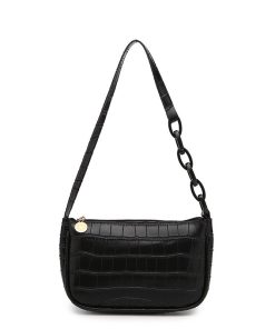 variant image1Women s PU Solid Color Handbag Casual Women s Handbag Shoulder Bag Fashion Exquisite Shopping Bag