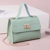 variant image2New Mini Jelly Wallet and Handbag 2022 Leather Messenger Bag Fashion Chain Girl Cute Coin Purse