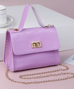 variant image5New Mini Jelly Wallet and Handbag 2022 Leather Messenger Bag Fashion Chain Girl Cute Coin Purse