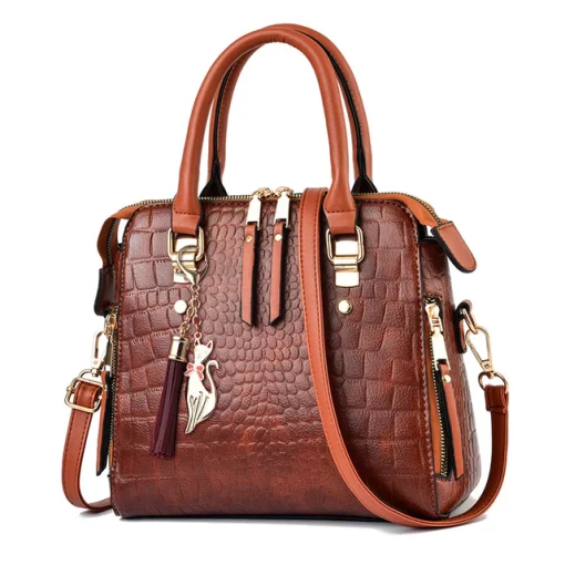 2022 Retro Alligator Women Luxury PU Leather Handbags Female Tassel Designer Shoulder Messenger Bags Casual Ladies.jpg 640x640 2