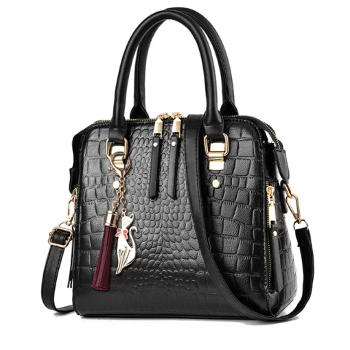 2022 Retro Alligator Women Luxury PU Leather Handbags Female Tassel Designer Shoulder Messenger Bags Casual Ladies.jpg 640x640 3