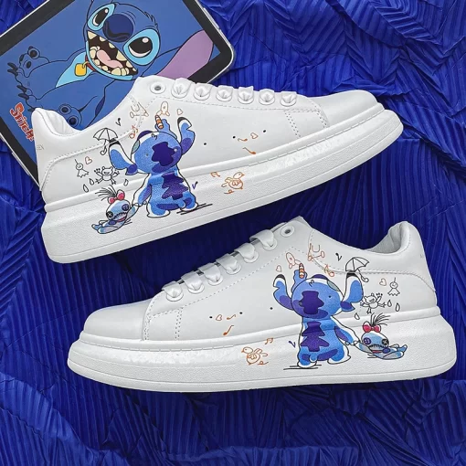 Disney Stitch Couple Fashion Vulcanize Platform Sneakers – Miggon