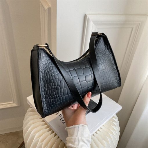 Popular Crocodile Pattern Women s Bag 2022 New Trend PU Leather Shoulder Bags Fashion Texture Zipper.jpg 640x640 1