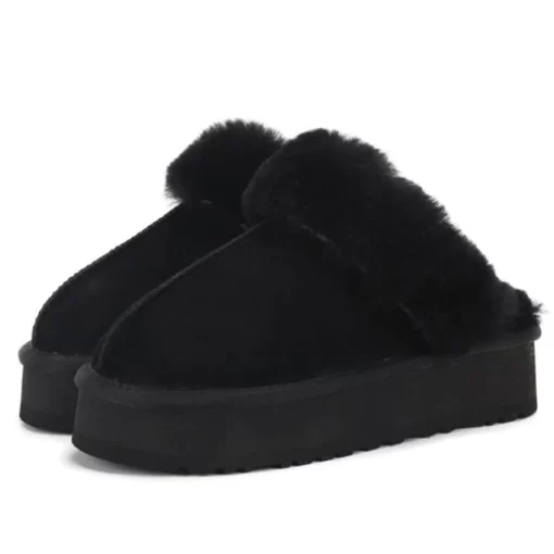 Winter Brand Plush Cotton Slippers Women Flats Shoes 2022 New Fashion Platform Casual Home Suede Fur.jpg 640x640