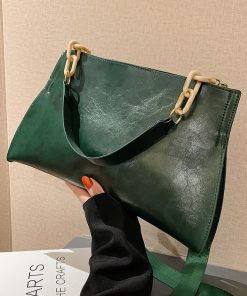 main image02022 New Design Handbags Women Shoulder Bag Soft Synthetic Leather Crossbody Large Capacity Fashion Female Underarm