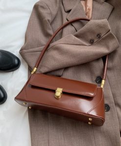 main image0Classic Armpit Shoulder Bag French Vintage Handbag 2021 Women Brand Bags Fashion Female Single Shoulder Bag