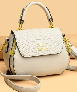 main image0Crocodile Leather Designer Handbag for Female 2022 Trend Shoulder Crossbody Women Shopper Bag Luxury Brand Ladies