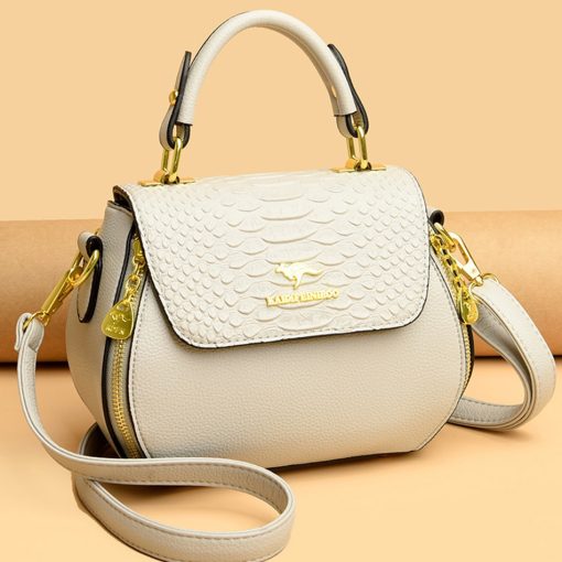 main image0Crocodile Leather Designer Handbag for Female 2022 Trend Shoulder Crossbody Women Shopper Bag Luxury Brand Ladies