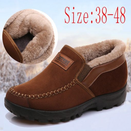 main image0LLUUMIU winter safety shoes women 2021 Cotton boots Warm Velvet Padded Thickened work shoes Non Slip