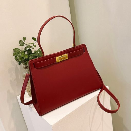 main image0Women Bags Fashion Female Bags New Commute Shoulder Bags Solid Pu Leather Handbags Crossbody Bag for