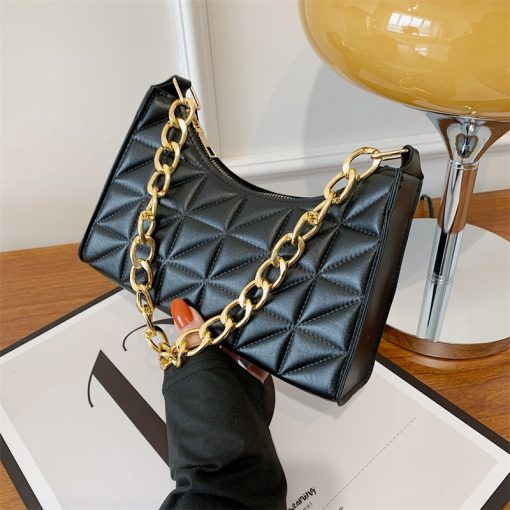 main image0Women s Advanced Diamond Bag 2022 New Trend All match Shoulder Bag Niche Chain Handbag Female