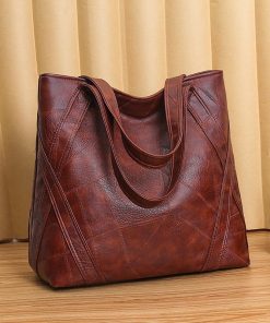 main image0Women s Luxury Handbag New Fashion Women s Shoulder Bag Large Capacity Retro Soft Pu Leather