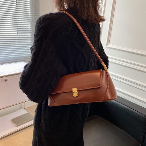 main image1Classic Armpit Shoulder Bag French Vintage Handbag 2021 Women Brand Bags Fashion Female Single Shoulder Bag