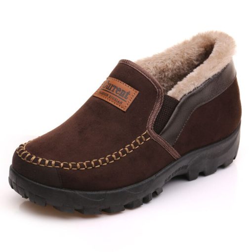 main image1LLUUMIU winter safety shoes women 2021 Cotton boots Warm Velvet Padded Thickened work shoes Non Slip