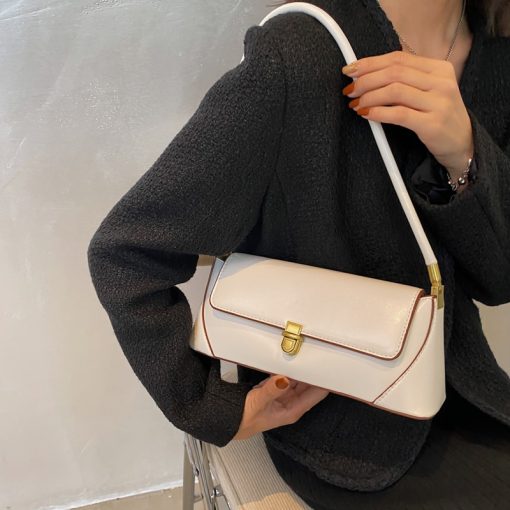 main image2Classic Armpit Shoulder Bag French Vintage Handbag 2021 Women Brand Bags Fashion Female Single Shoulder Bag