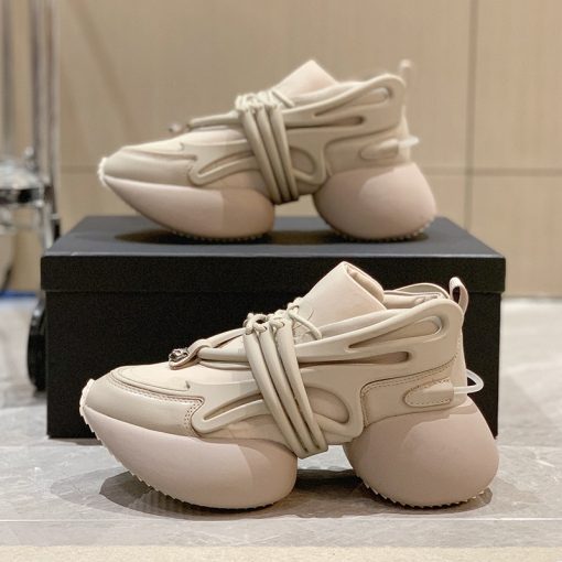 main image2Women Sneakers Genuine leather Platform Sneakers Women Casual Shoes Chunky Sneaker 6CM Increase Designer Thick Sole