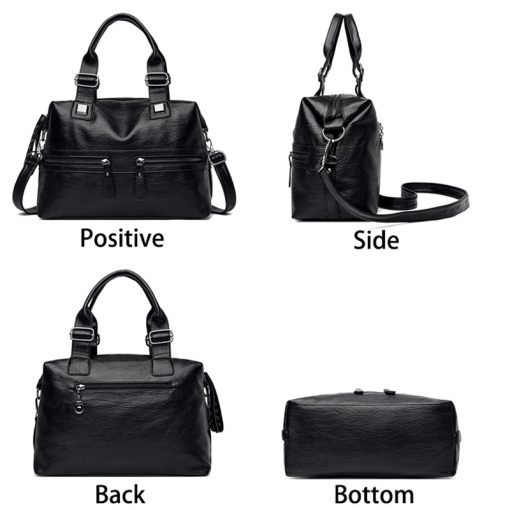 main image3Casual Tote Bag Luxury Leather Handbags Women Bags Designer Shouler Handbags High Quality Ladies Crossbody Hand
