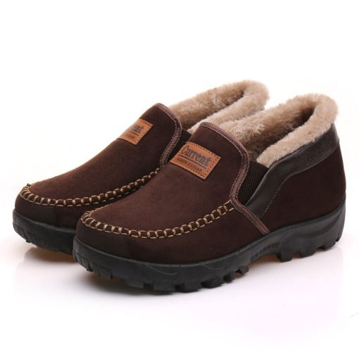 main image3LLUUMIU winter safety shoes women 2021 Cotton boots Warm Velvet Padded Thickened work shoes Non Slip