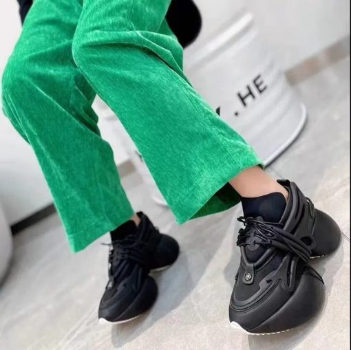 main image4Women Sneakers Genuine leather Platform Sneakers Women Casual Shoes Chunky Sneaker 6CM Increase Designer Thick Sole