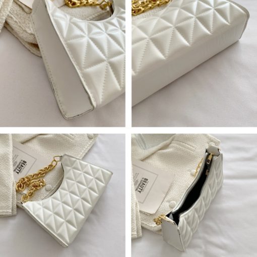 main image4Women s Advanced Diamond Bag 2022 New Trend All match Shoulder Bag Niche Chain Handbag Female