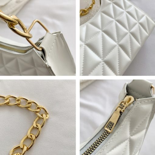 main image5Women s Advanced Diamond Bag 2022 New Trend All match Shoulder Bag Niche Chain Handbag Female