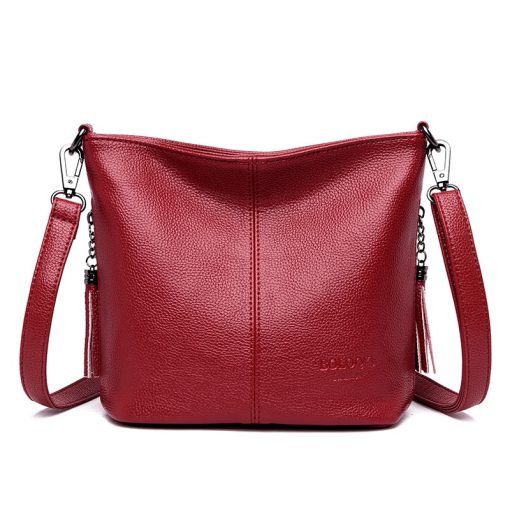 variant image0Genuien Leather Tassels Ladies Hand Crossbody Bags For Women Luxury Purses And Handbags Women Shoulder Bags
