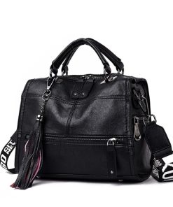 variant image0Pu Leather Tassels Luxury Handbags Women Bags Designer Handbags High Quality Ladies Hand Shoulder Bag for