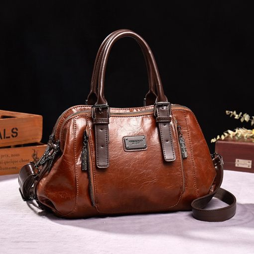 variant image12022 New Women s Shoulder Bag Messenger Bag Luxury Designer Handbags Leather Crossbody Ladies Hand Bags