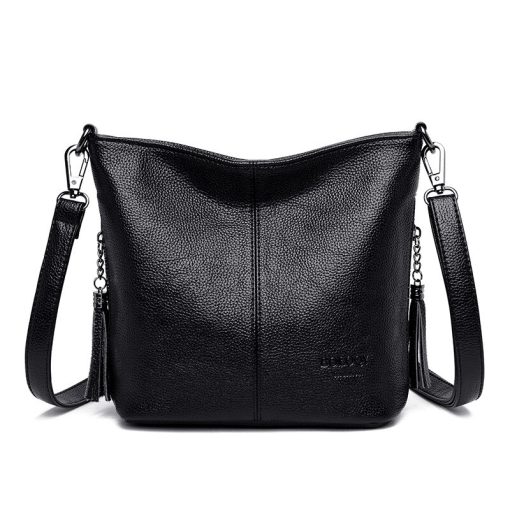 variant image1Genuien Leather Tassels Ladies Hand Crossbody Bags For Women Luxury Purses And Handbags Women Shoulder Bags