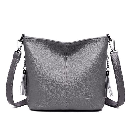 variant image2Genuien Leather Tassels Ladies Hand Crossbody Bags For Women Luxury Purses And Handbags Women Shoulder Bags