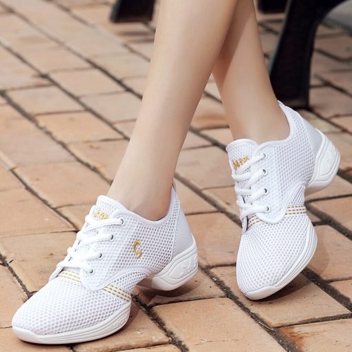 variant image2Light Breathable Women s Sneakers Dancing Shoes Soft Outsole Designer Shoes For Woman Jazz Dance Shoes