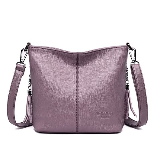 variant image3Genuien Leather Tassels Ladies Hand Crossbody Bags For Women Luxury Purses And Handbags Women Shoulder Bags