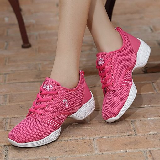 variant image3Light Breathable Women s Sneakers Dancing Shoes Soft Outsole Designer Shoes For Woman Jazz Dance Shoes