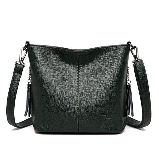 variant image5Genuien Leather Tassels Ladies Hand Crossbody Bags For Women Luxury Purses And Handbags Women Shoulder Bags