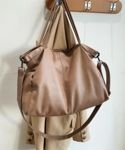 Big Black Tote Bags for Women Large Hobo Shopper Bag Roomy Handbag Quality Soft Leather Crossbody.jpg 640x640 2