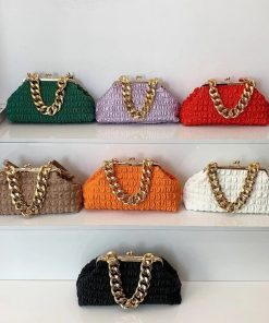 Luxury Designer Clip Crossbody Bags For Women 2022 Handbag Evening Clutches With Thick Chain Ladies Messenger.jpg Q90.jpg 1