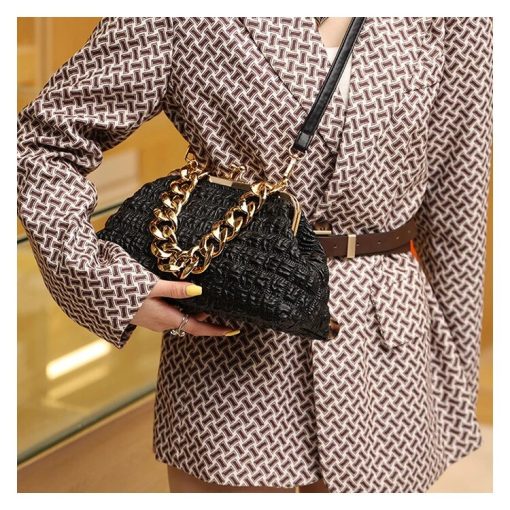 Luxury Designer Clip Crossbody Bags For Women 2022 Handbag Evening Clutches With Thick Chain Ladies Messenger.jpg Q90.jpg