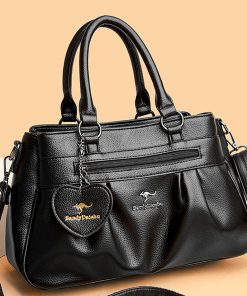 main image03 Layers High Quality Leather Handbag Purse Luxury Designer Women Large Capacity Shoulder Crossbody Tote Bag