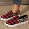 main image0Women Casual Shoes Slip On Canvas Walking Shoes For Ladies Loafers Flat Shoes Cute Walking Sandals