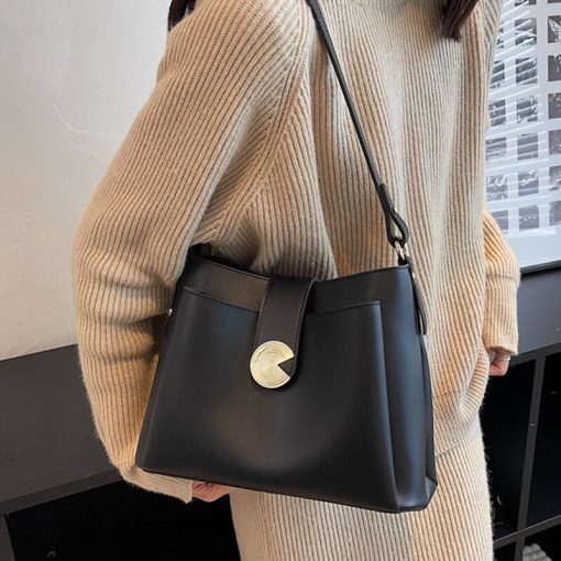 main image0women s simple shoulder bags quality soft leather crossbody bag new brand designer handbag female casual