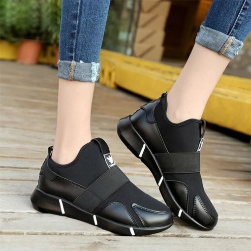 main image12020 Spring and Autumn Women s Vulcanized Shoes New Fashion Wild Comfortable Breathable Slip on Ladies