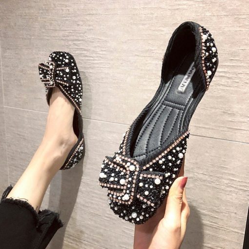 main image22022 Spring Summer New Fashion Buckle Slip on Flat Peas Shoes Comfortable Designers Shoes Women s