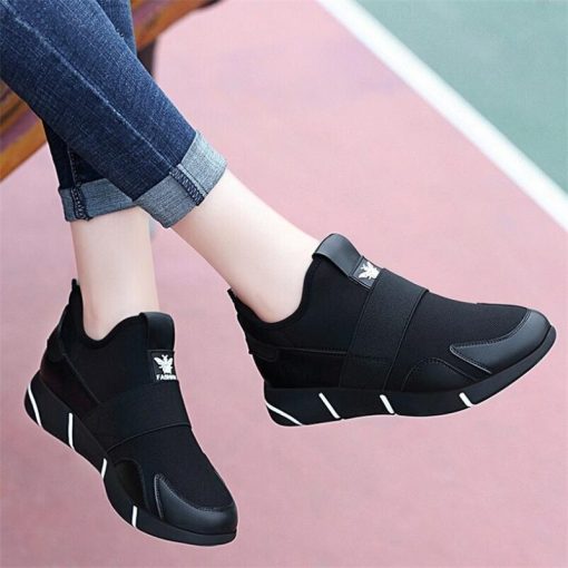 main image32020 Spring and Autumn Women s Vulcanized Shoes New Fashion Wild Comfortable Breathable Slip on Ladies