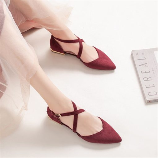 main image3YAERNI Mary Jane shoes pointed toe flat shoes Harajuku shoes Creepers designer shoes women luxury 2020