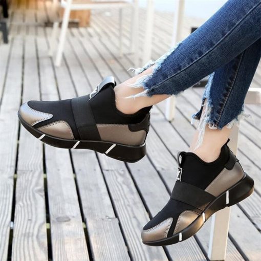 main image52020 Spring and Autumn Women s Vulcanized Shoes New Fashion Wild Comfortable Breathable Slip on Ladies