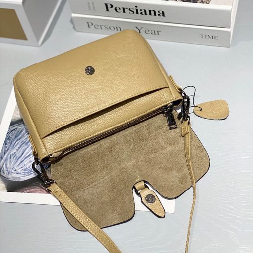 main image5Cross Shoulder Messenger Bag Women s Small Real Cow Genuine Leather Bag Ladies Small Crossbody Bags