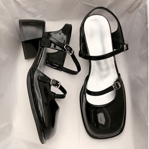 variant image0Non slip Round Toe Sandals Shoes Ladies Casual 2022 Summer Hollow Beach Elegant Shoes Korean Fashion