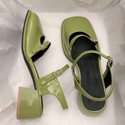 variant image1Non slip Round Toe Sandals Shoes Ladies Casual 2022 Summer Hollow Beach Elegant Shoes Korean Fashion
